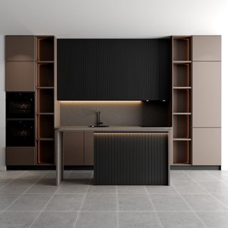 3D модель Modern kitchen 2 для категории Кухня / Кухни - превью