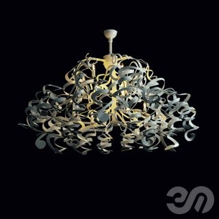 3D модель Люстра Serpantine Singularis Craft для категории Освещение / Подвесные светильники - превью