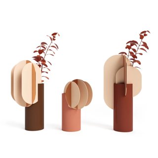 3D модель Gabo And Delaunay And Ekster Vases Cs7 By Noom для категории Декор / Декоративные наборы - превью