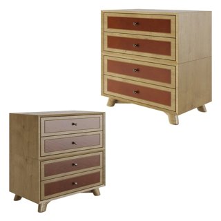 3D модель Side Table Oak для категории Мебель / Тумбы, комоды - превью