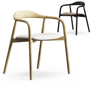3D модель Autumn Chair By Architonic для категории Мебель / Стулья - превью