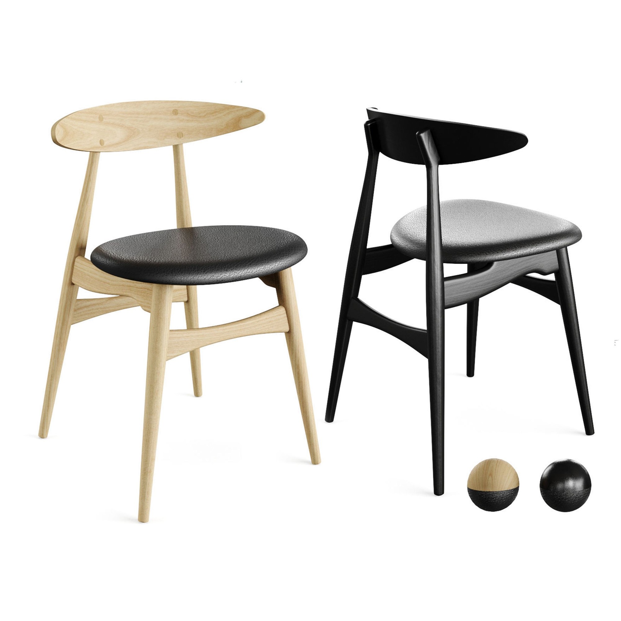 3D модель Ch 33p By Carl Hansen для категории Мебель / Стулья - превью