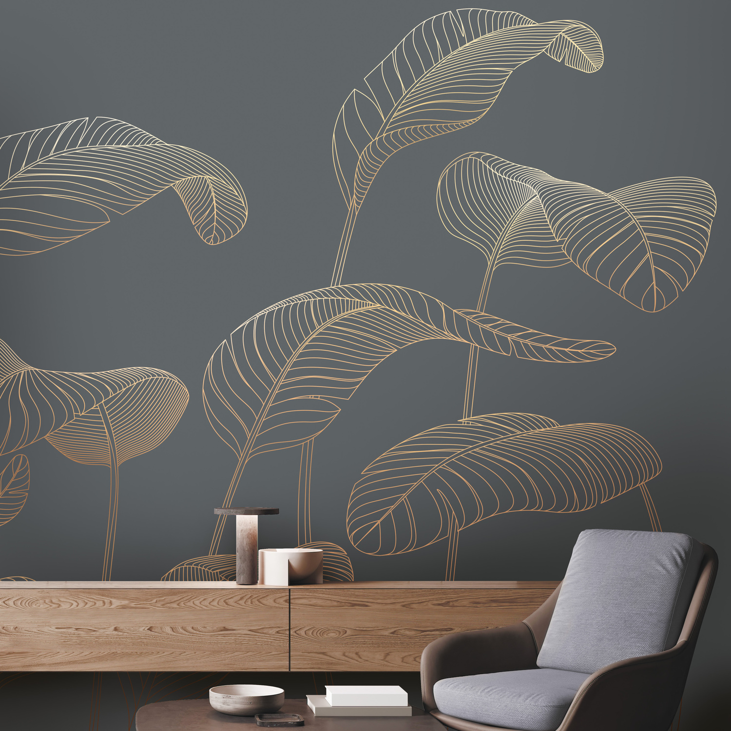 3D модель PINEGIN WALL & FRESCO | Панно Lines-PL002 для категории Текстуры / Стены, обои - превью
