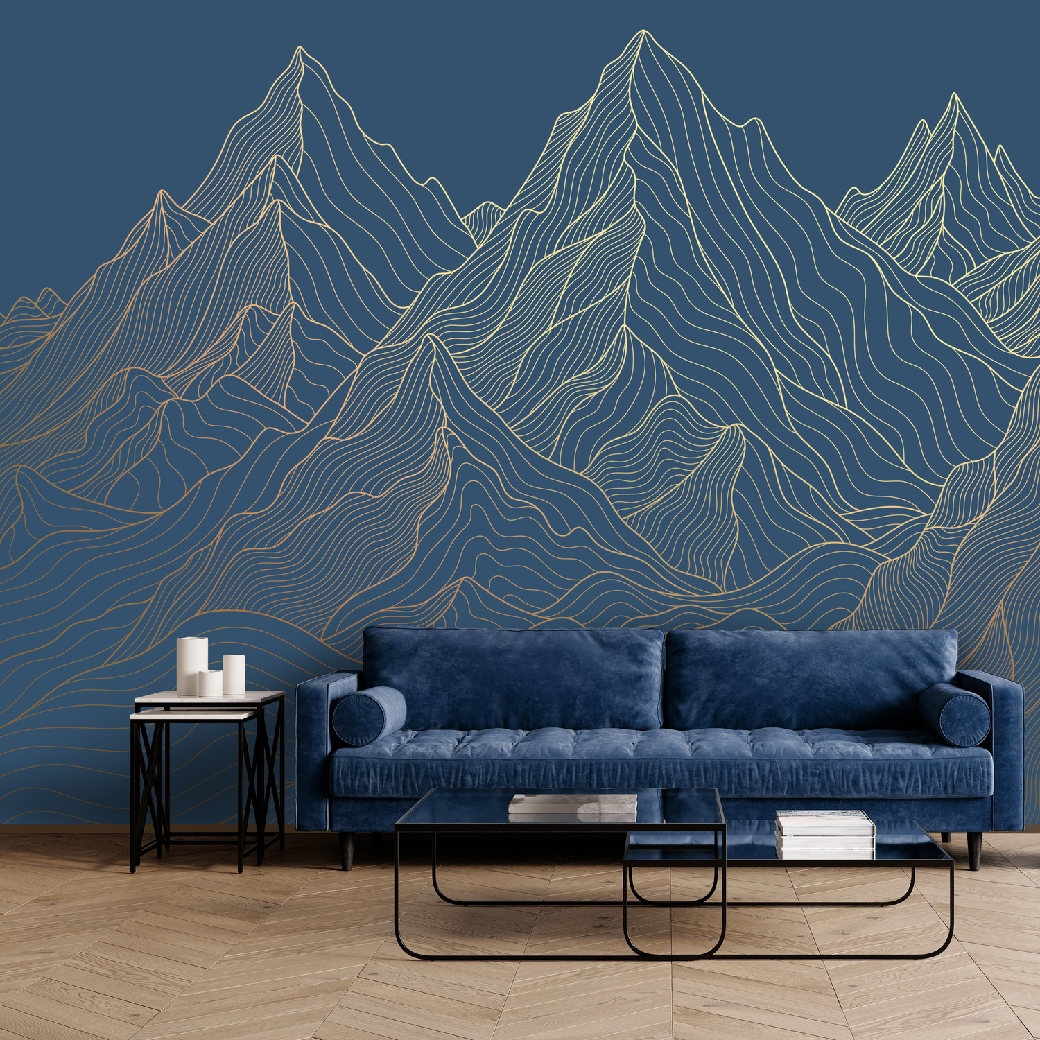 3D модель PINEGIN WALL & FRESCO | Панно Lines-PL009 для категории Текстуры / Стены, обои - превью