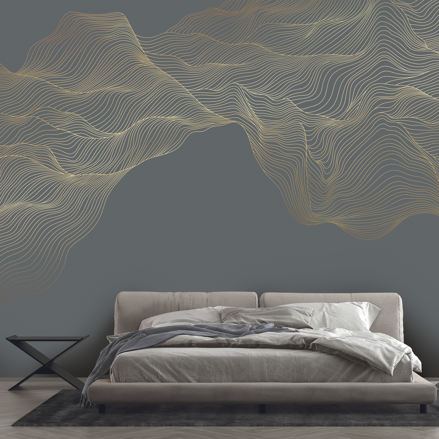 3D модель PINEGIN WALL & FRESCO | Панно Lines-PL010 для категории Текстуры / Стены, обои - превью