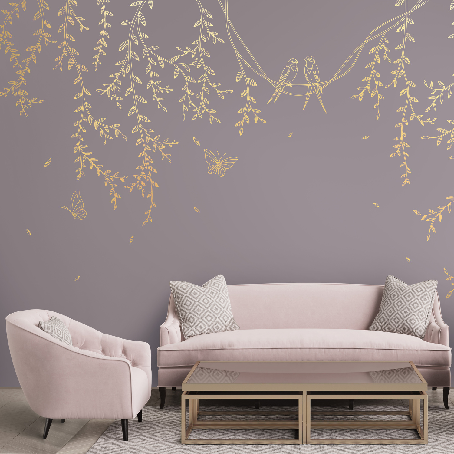 3D модель PINEGIN WALL & FRESCO | Панно Lines-PL037 для категории Текстуры / Стены, обои - превью
