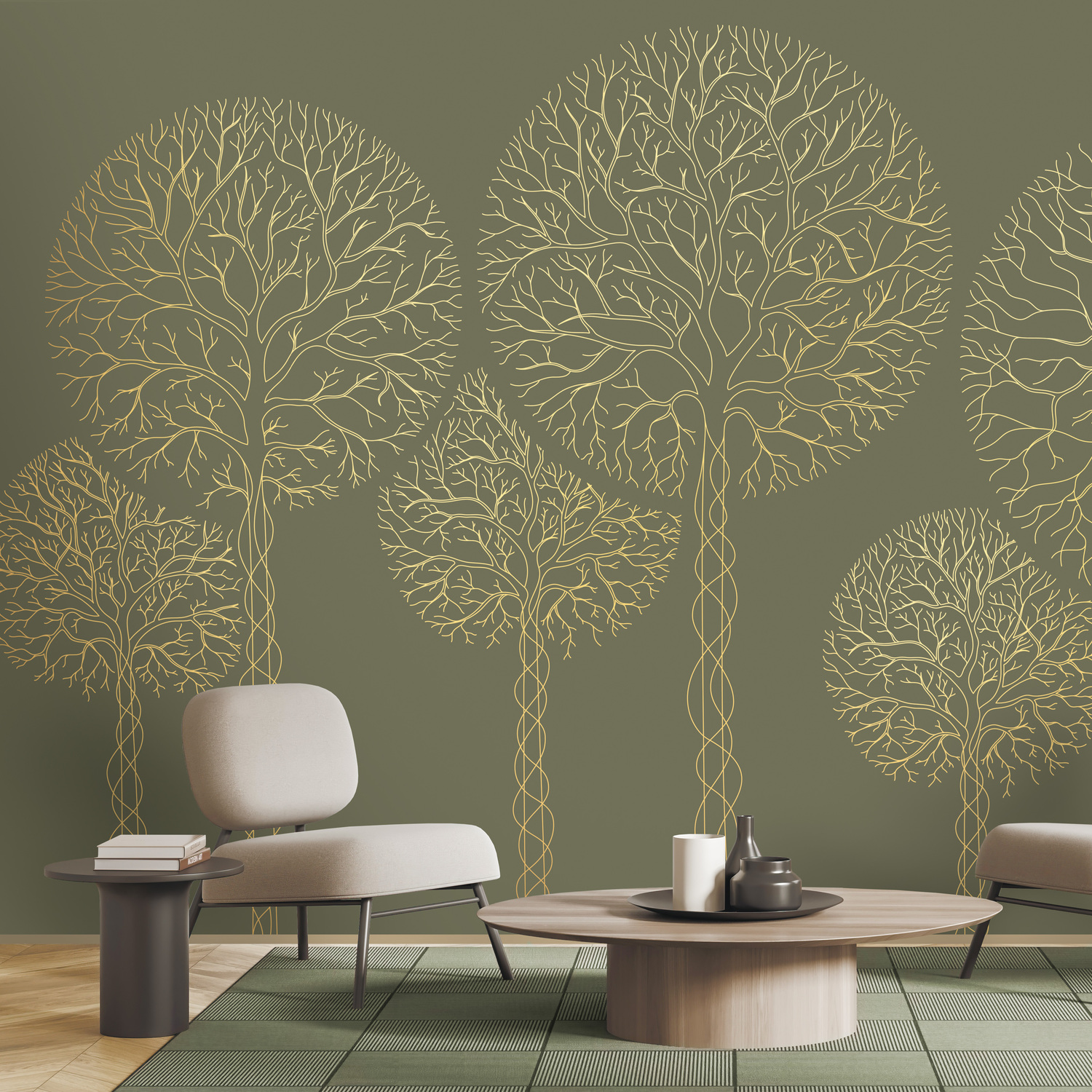 3D модель PINEGIN WALL & FRESCO | Панно Lines-PL057 для категории Текстуры / Стены, обои - превью
