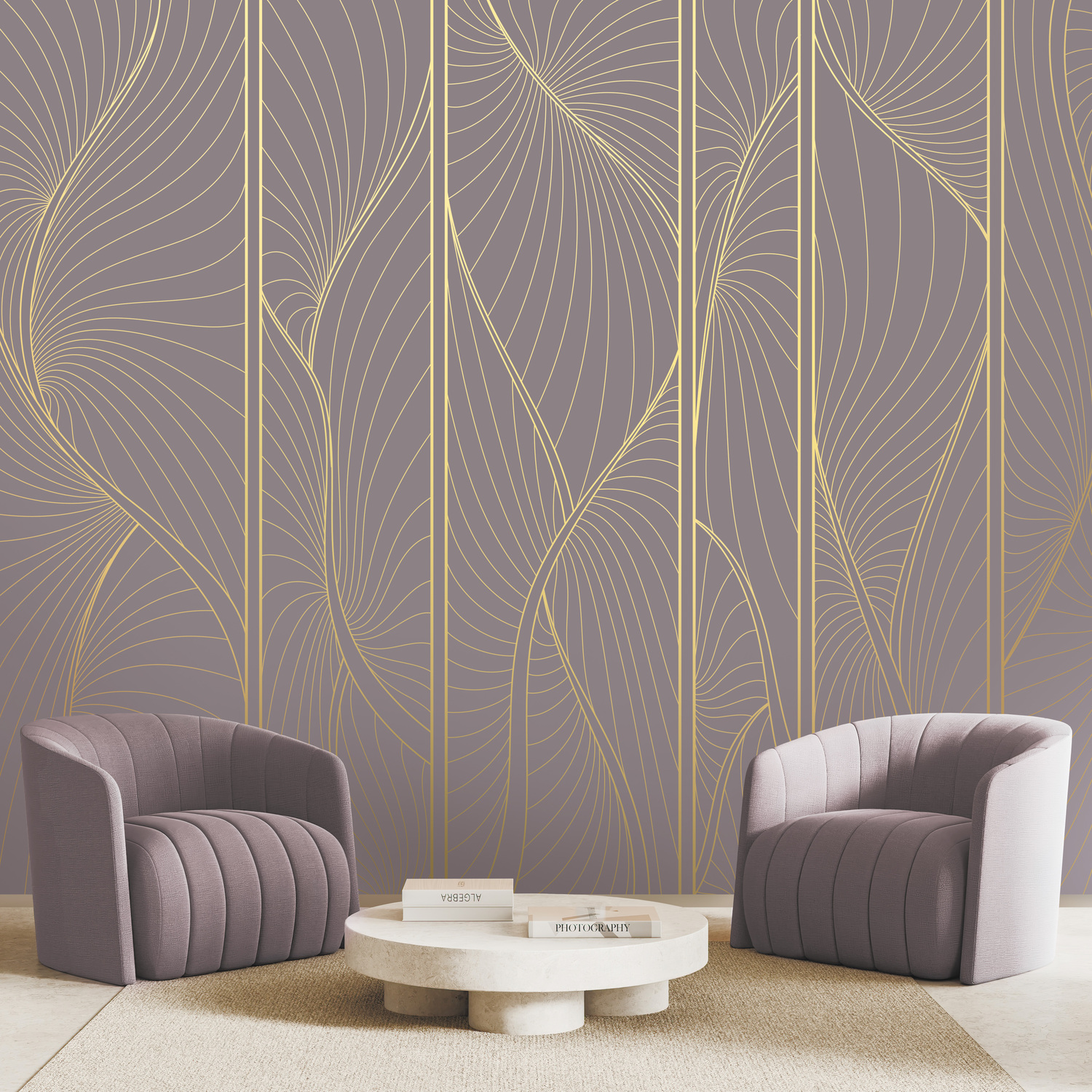 3D модель PINEGIN WALL & FRESCO | Панно Lines-PL077 для категории Текстуры / Стены, обои - превью