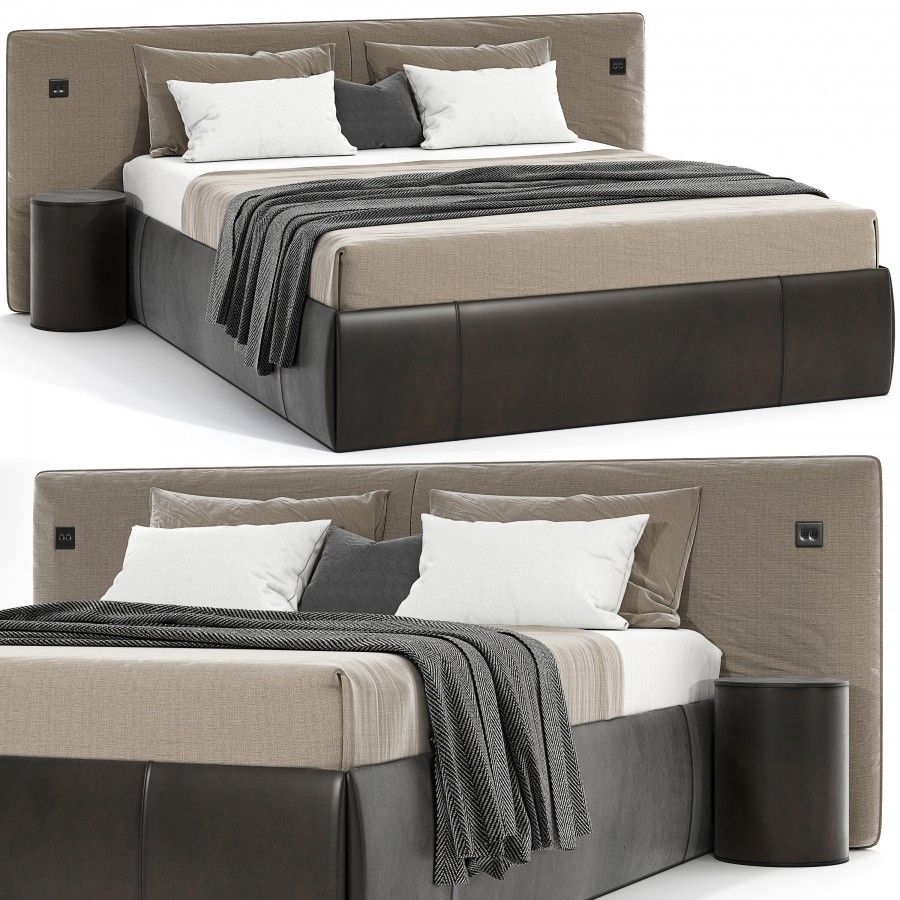 3D модель Bed Modern 03 для категории Мебель / Кровати - превью