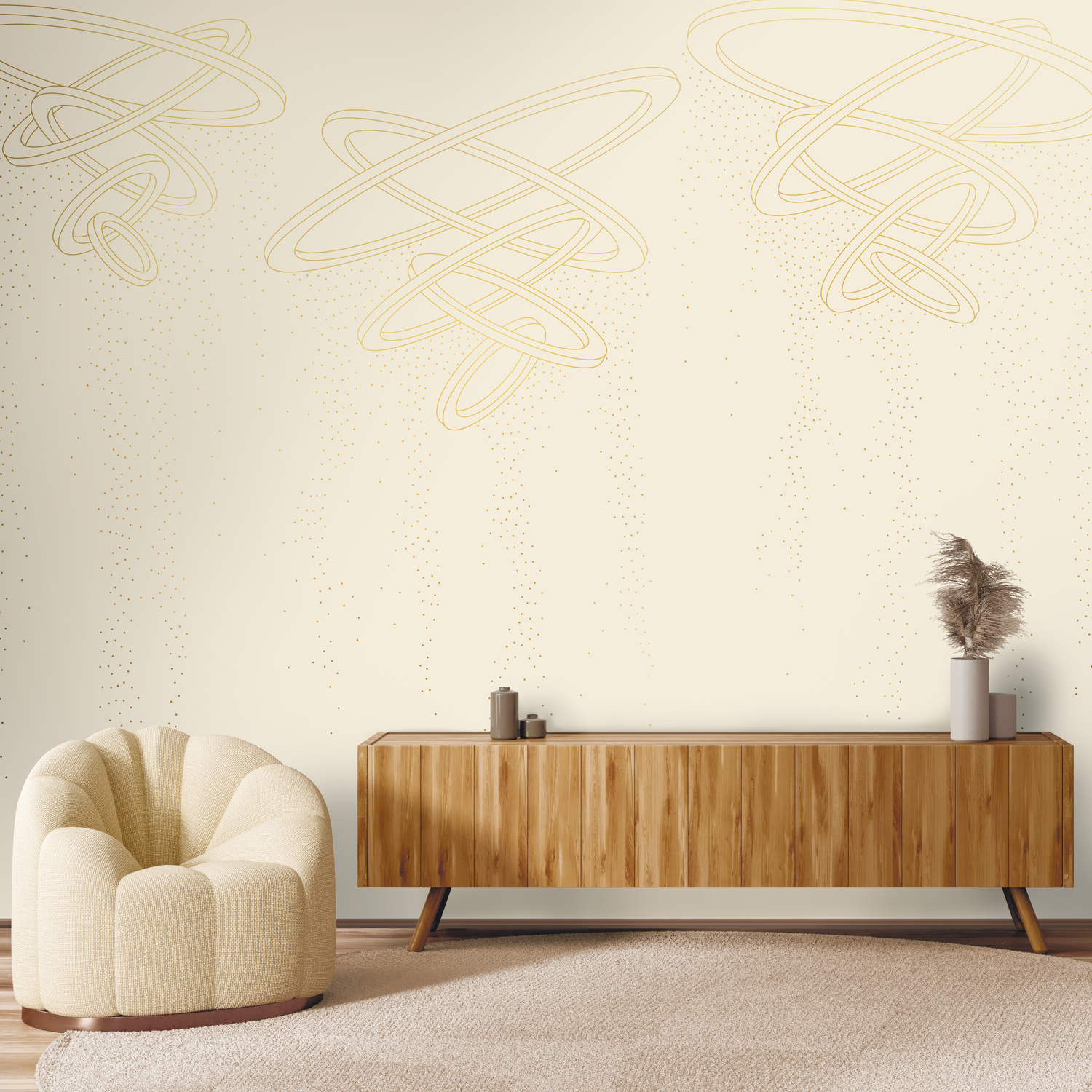 3D модель PINEGIN WALL & FRESCO | Панно Lines-PL115 для категории Текстуры / Стены, обои - превью