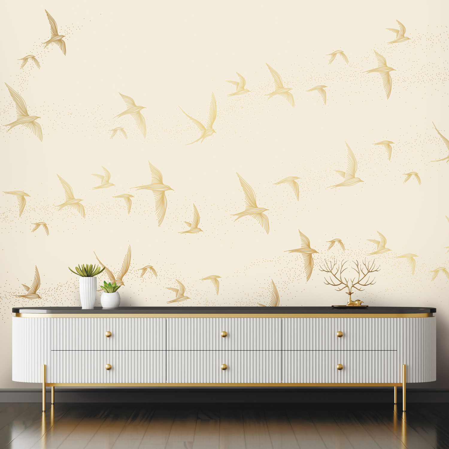 3D модель PINEGIN WALL & FRESCO | Панно Lines-PL119 для категории Текстуры / Стены, обои - превью