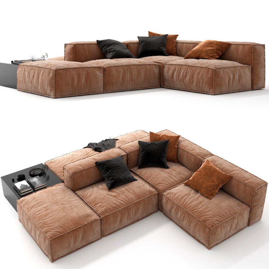 3D модель Bonaldo Peanut Soft Sofa для категории Мебель / Диваны - превью