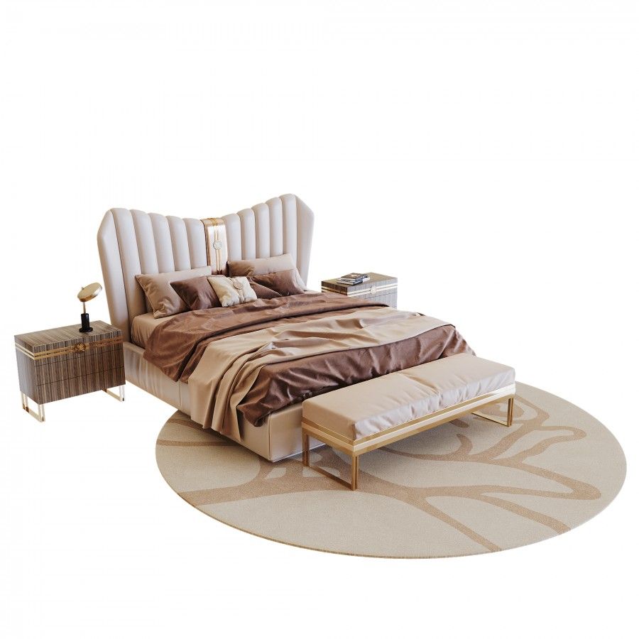 3D модель Bedroom Set 2 для категории Мебель / Кровати - превью