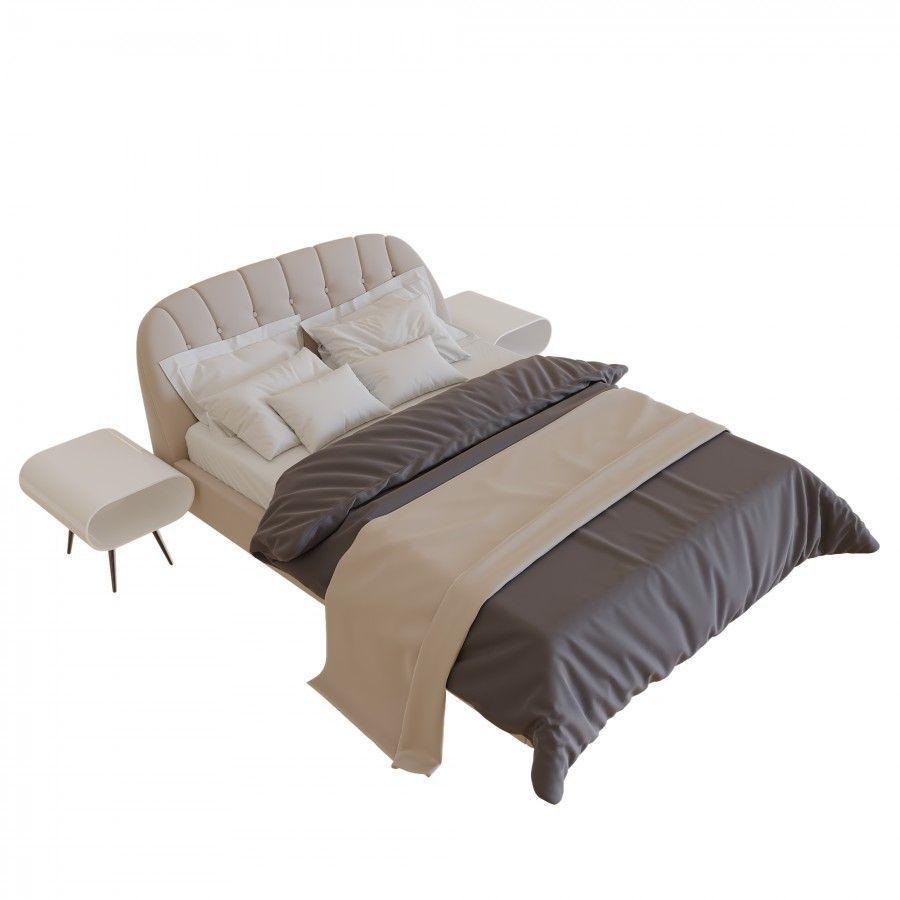 3D модель Bedroom Set 3 для категории Мебель / Кровати - превью