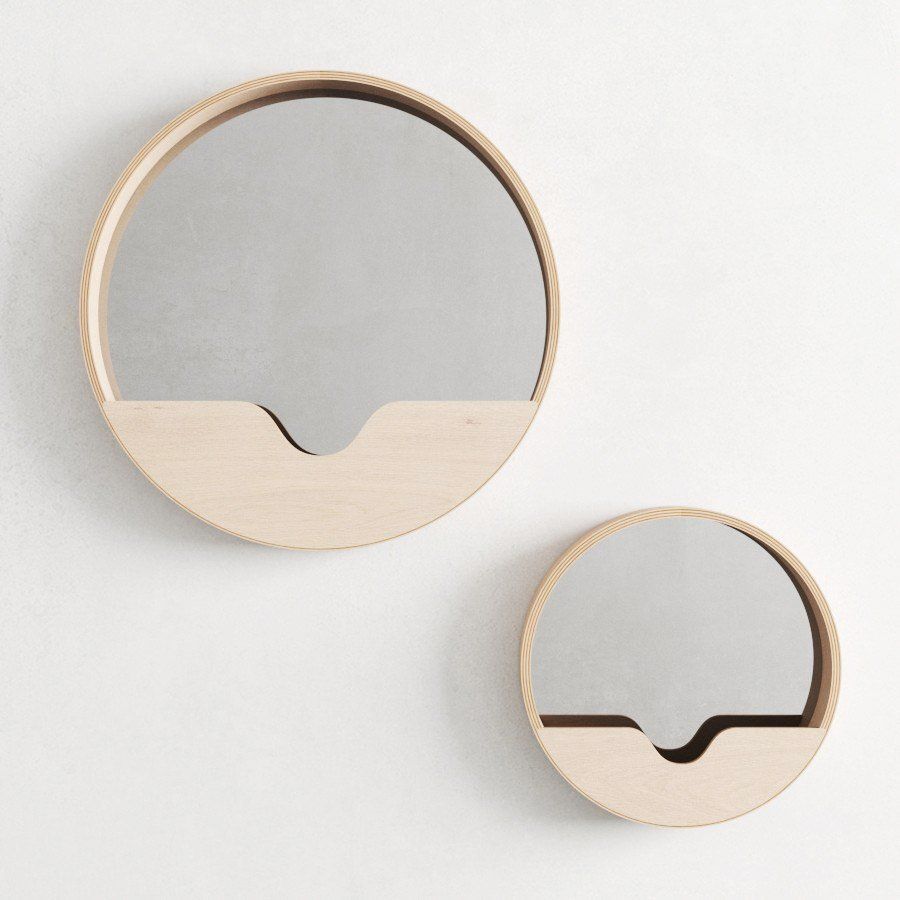 3D модель Zuiver Round Wall Mirror для категории Декор / Зеркала - превью