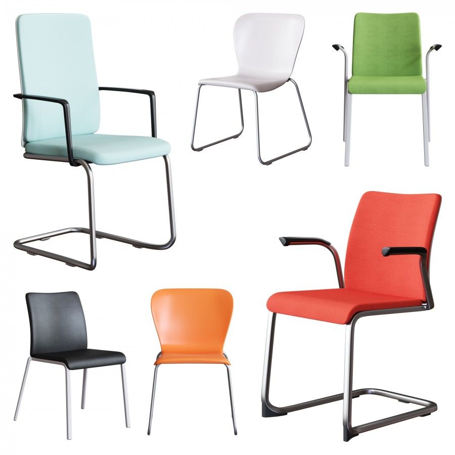 3D модель Steelcase-office Chair Westside для категории Мебель / Стулья - превью