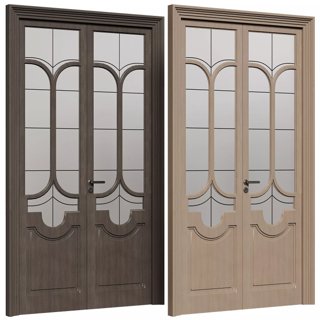 3D модель Entrance door set287 для категории Другие модели / Двери - превью