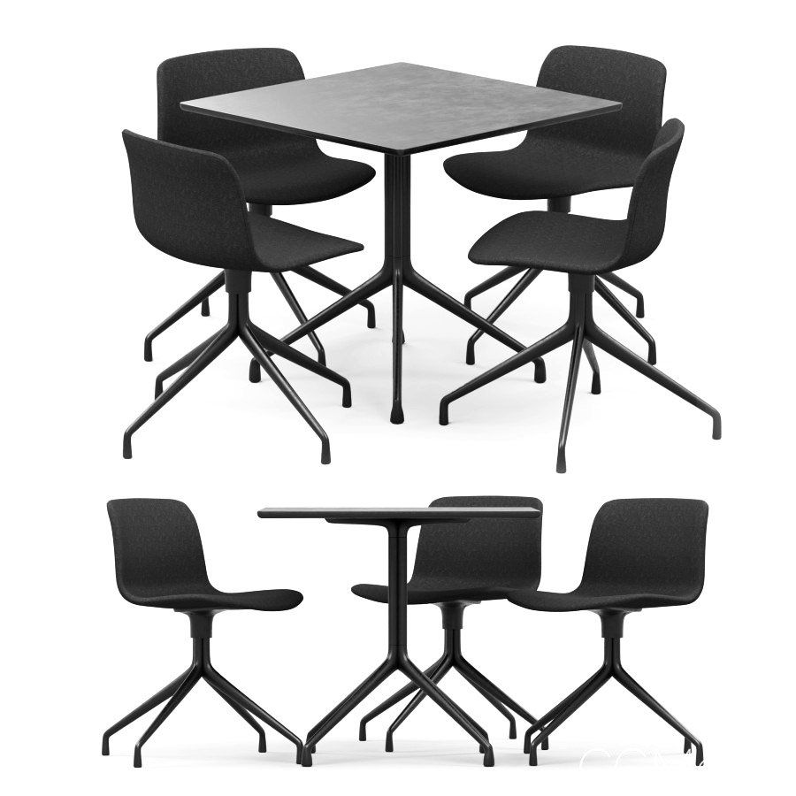 3D модель Hay Table And Chair для категории Мебель / Стулья - превью