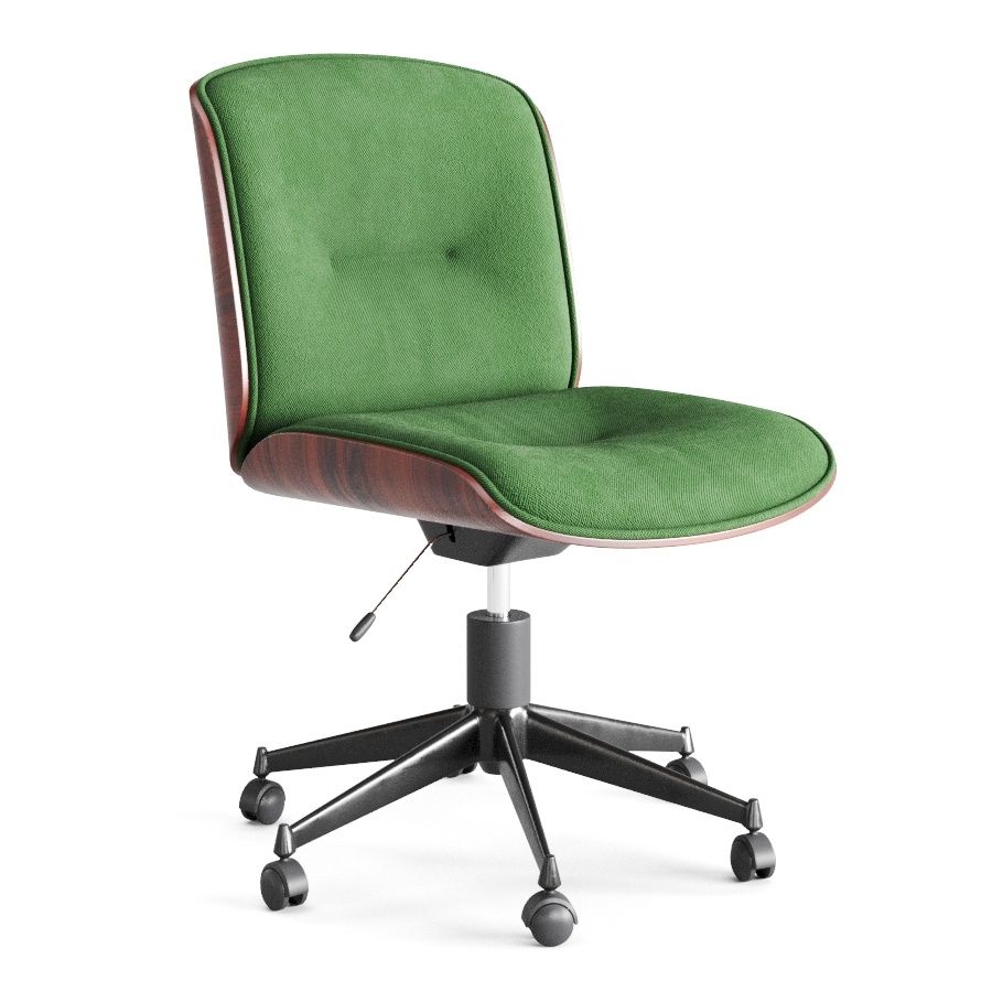 3D модель Set Of Eight Italian Swivel Chairs By Ico Parisi F для категории Мебель / Стулья - превью