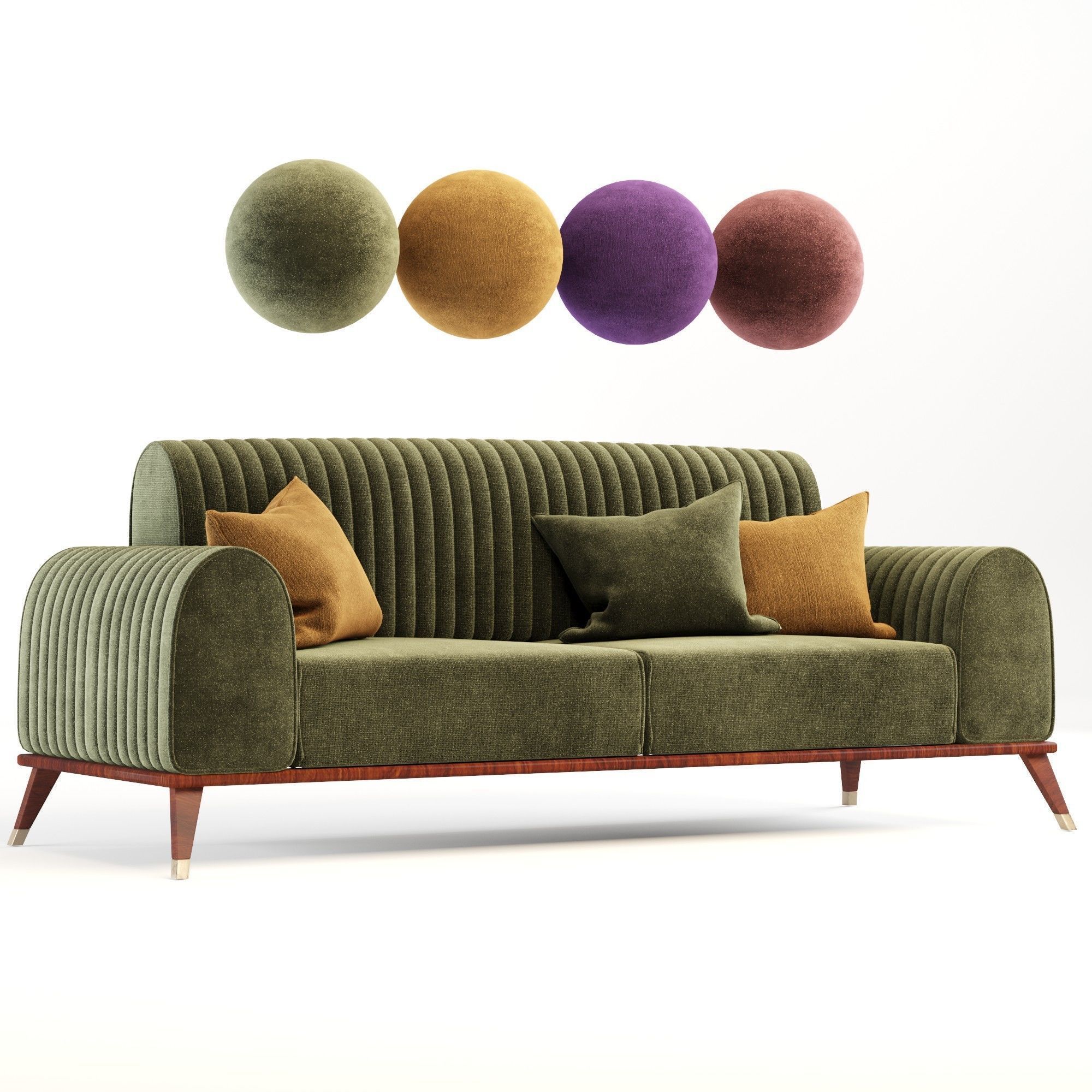 3D модель Memo sofa для категории Мебель / Диваны - превью