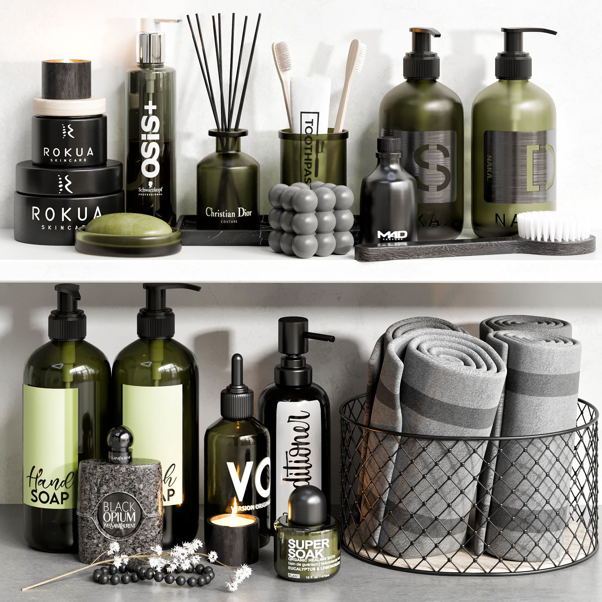 3D модель Bathroom accessories 26 для категории Санузел / Декор для санузла - превью
