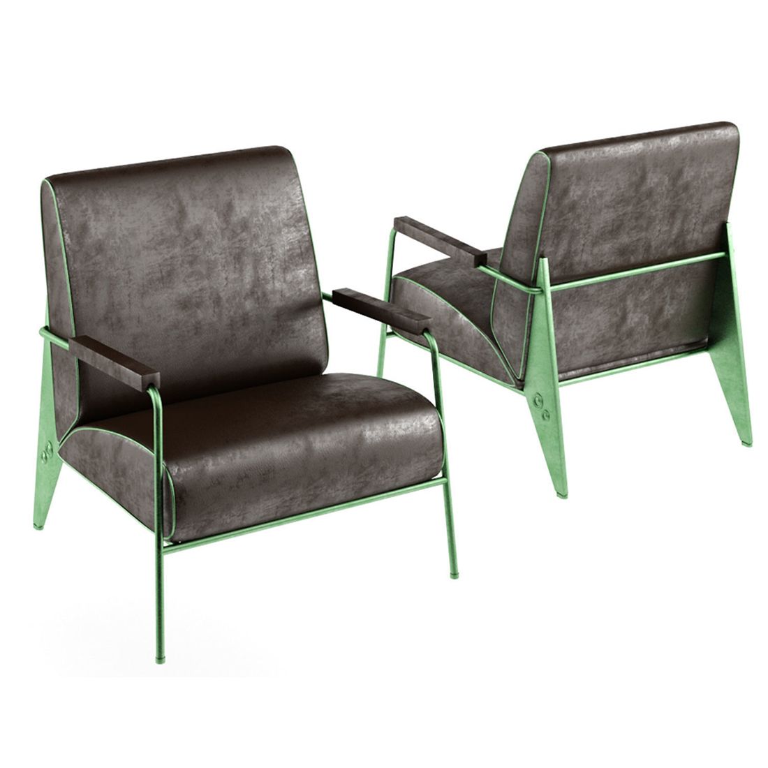 3D модель Fauteuil de Salon Haut для категории Мебель / Кресла - превью
