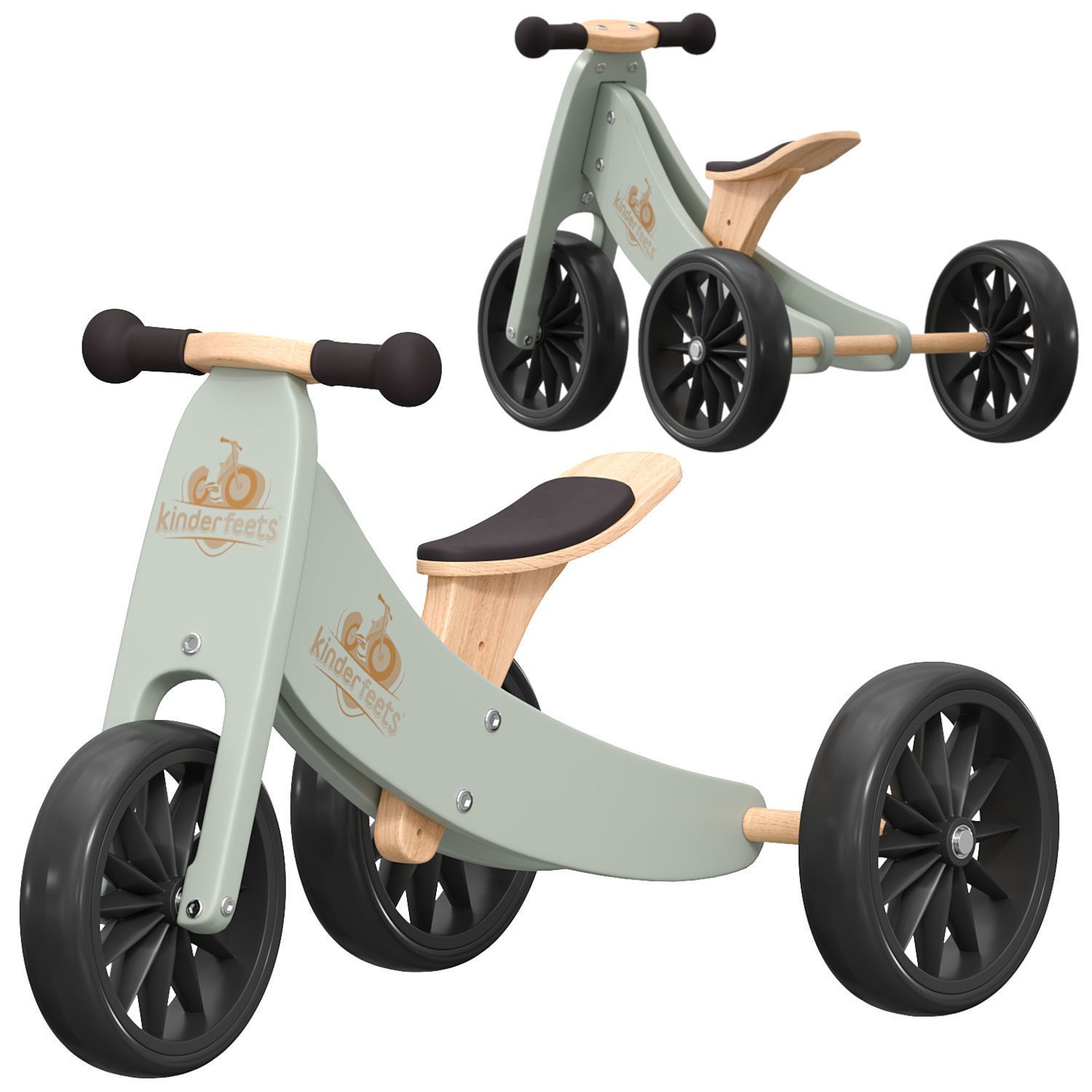 3D модель Kinderfeets 2in1 Tricycle and bike для категории Детская / Игрушки - превью