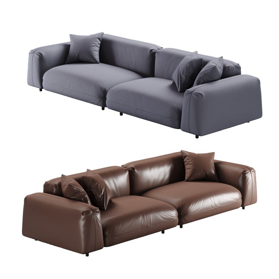3D модель Tokio Soft Sofa By Arflex для категории Мебель / Диваны - превью
