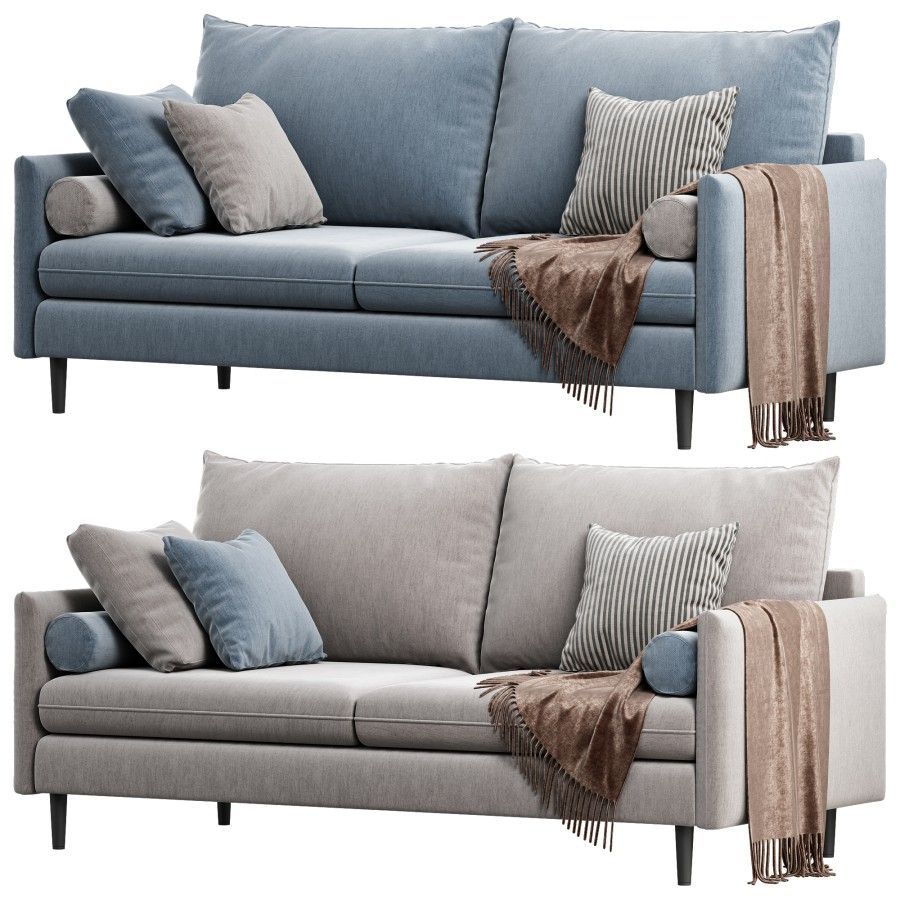 3D модель Sofa Slipson from Divan ru Slipson sofa для категории Мебель / Диваны - превью