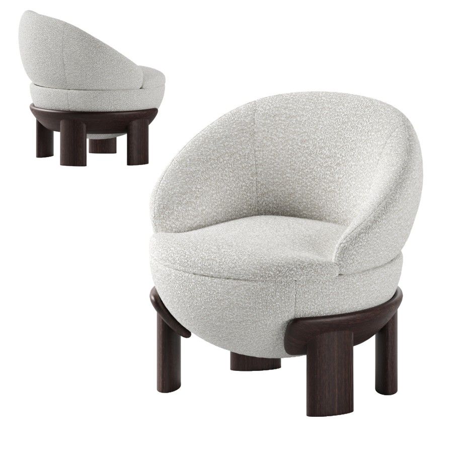 3D модель Tambour Armchair для категории Мебель / Кресла - превью