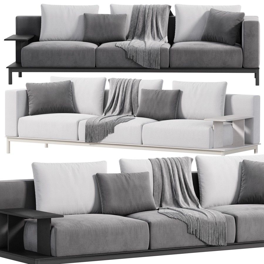 3D модель Sofa Brera By Poliform для категории Мебель / Диваны - превью