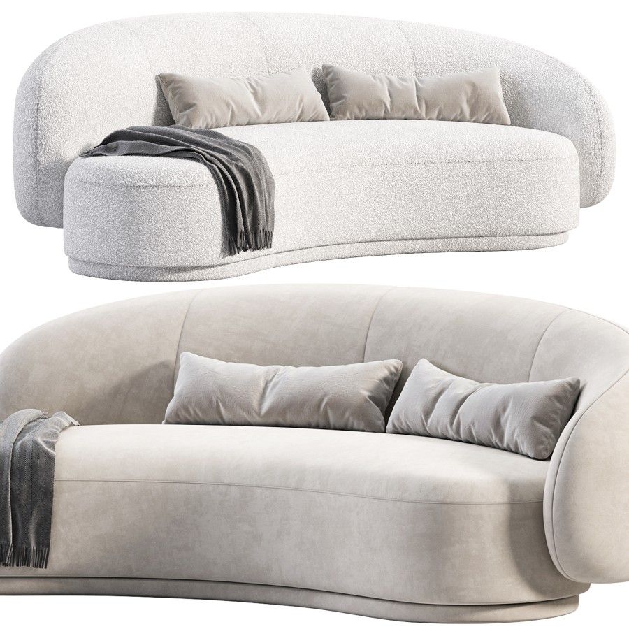 3D модель Julep Chaise longue sofa для категории Мебель / Диваны - превью