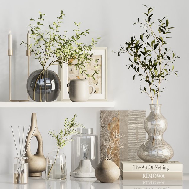 3D модель Decorative set035 для категории Декор / Декоративные наборы - превью