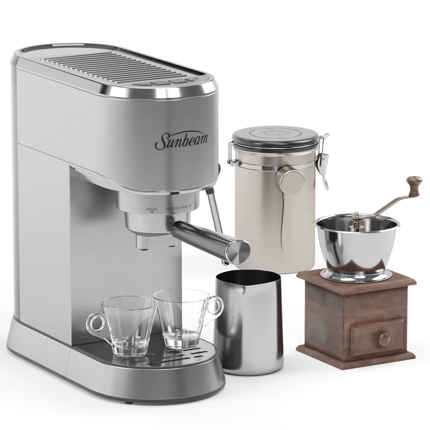 3D модель SUNBEAM espresso coffee machine для категории Кухня / Техника - превью