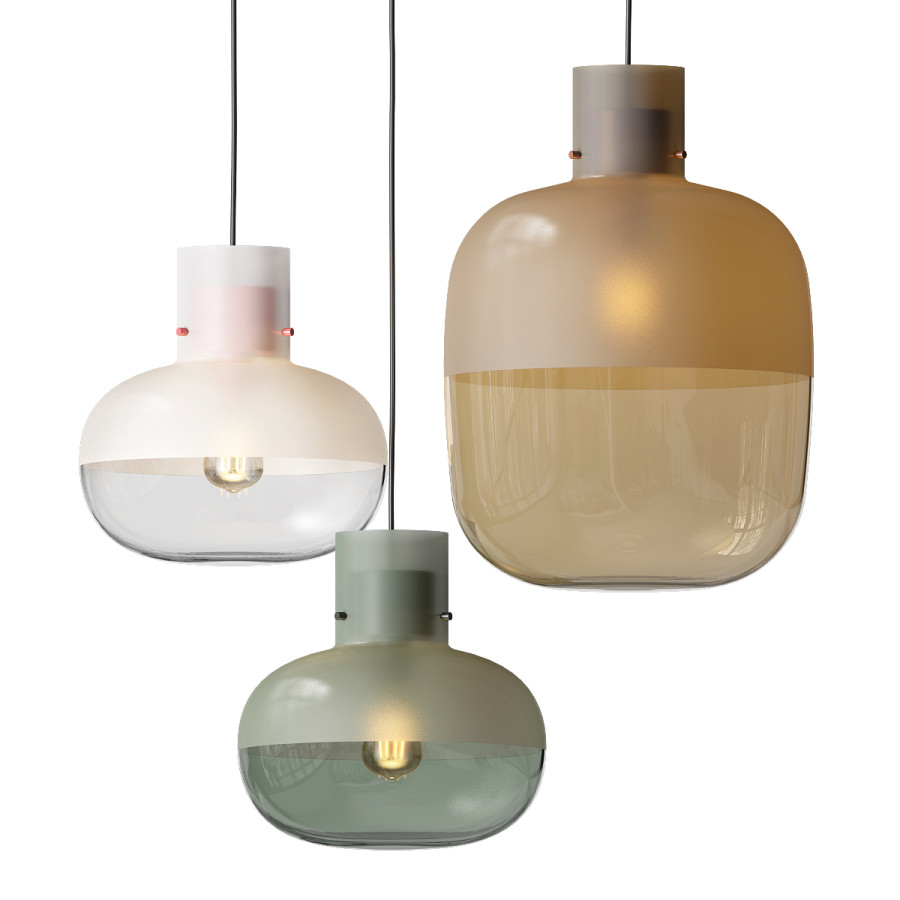 3D модель Awa Sandblasted Brokis Pendant Lamp для категории Освещение / Подвесные светильники - превью