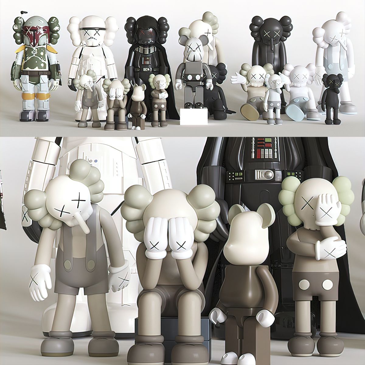 3D модель KAWS для категории Декор / Скульптуры - превью