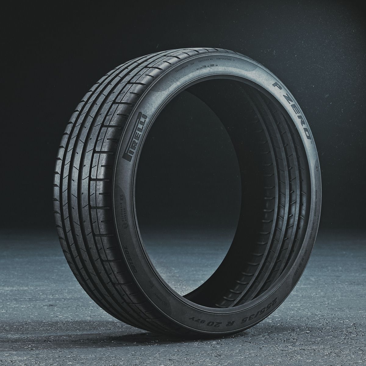 3D модель Pirelli pZero для категории Другие модели / Транспорт - превью