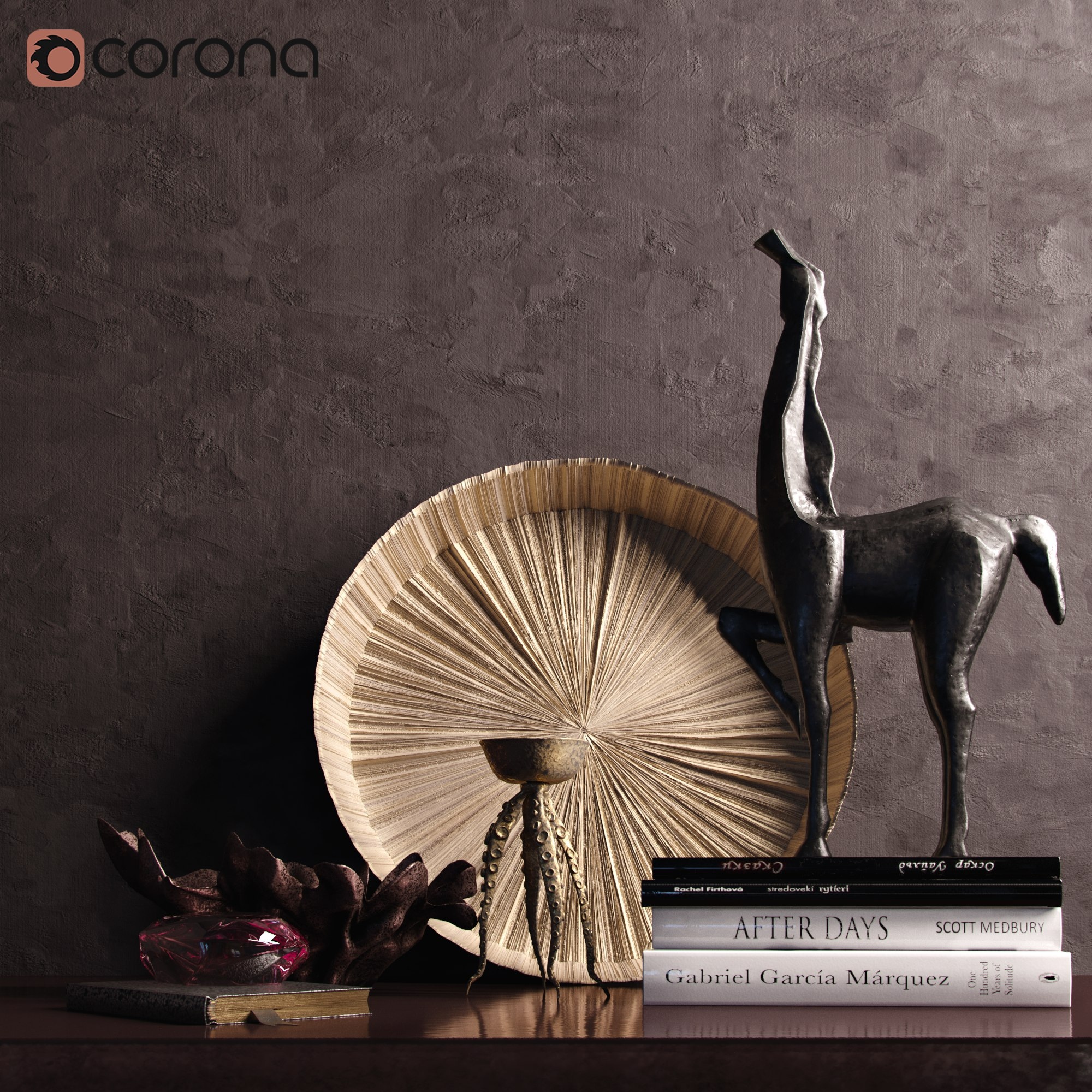 3D модель Decor set 01 для категории Декор / Декоративные наборы - превью