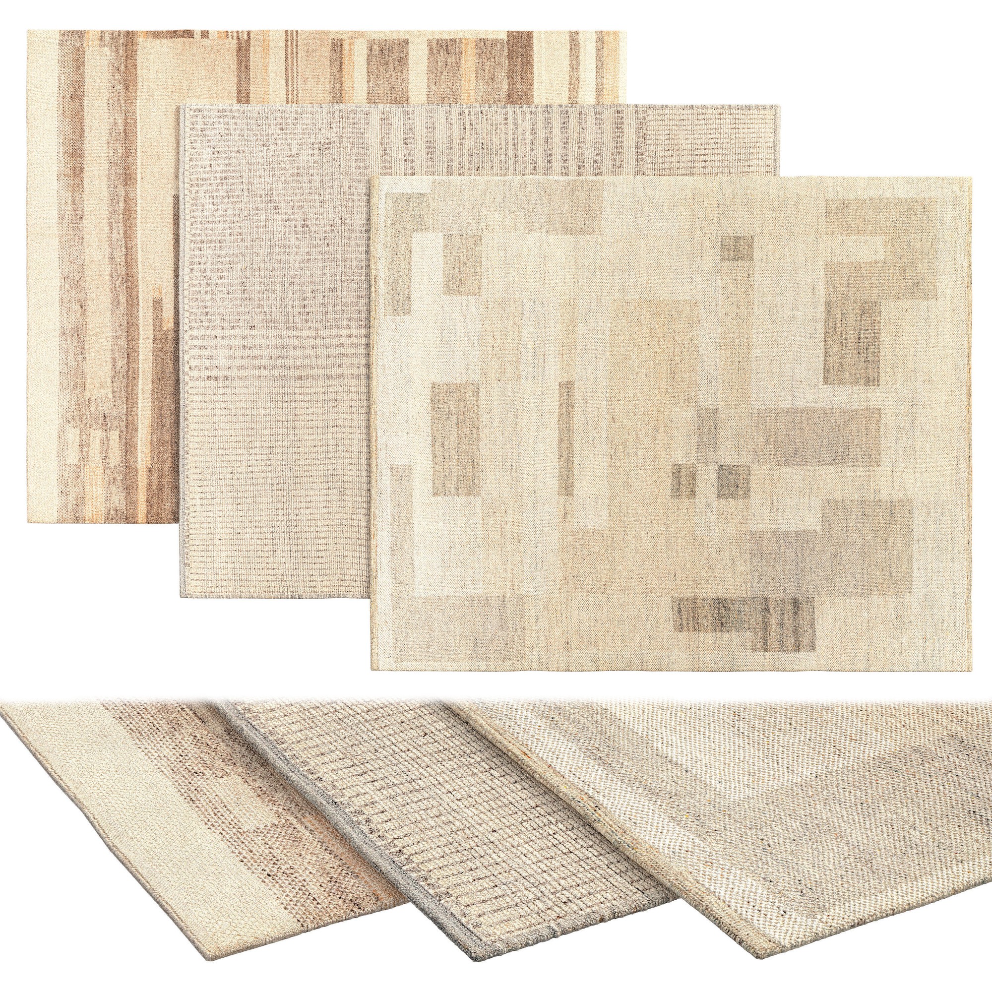 3D модель Castillo rug для категории Декор / Ковры - превью