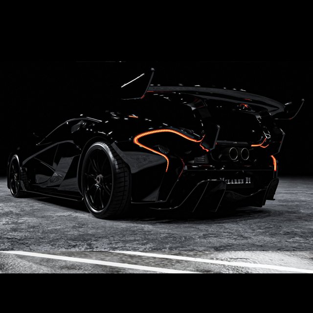 3D модель Mclaren P1 для категории Другие модели / Транспорт - превью