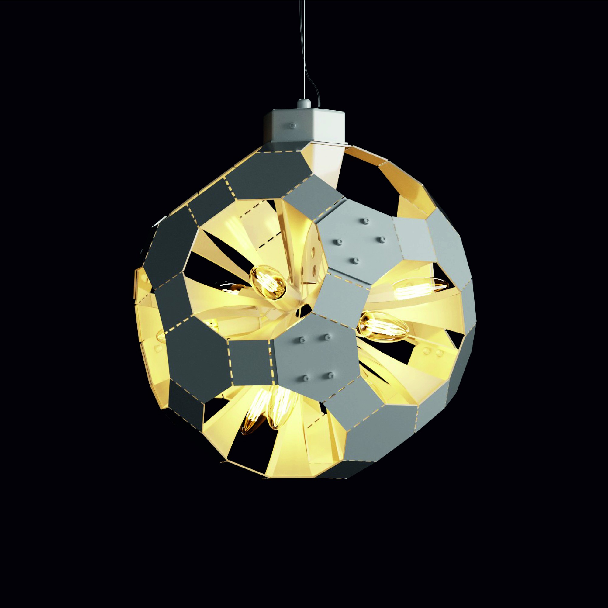 3D модель Люстра Sphere Singularis Craft для категории Освещение / Подвесные светильники - превью