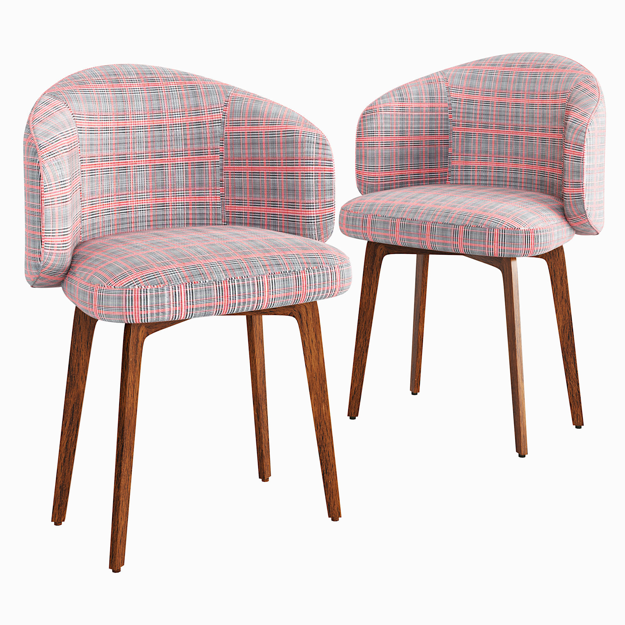 3D модель BEA Upholstered chair для категории Мебель / Стулья - превью